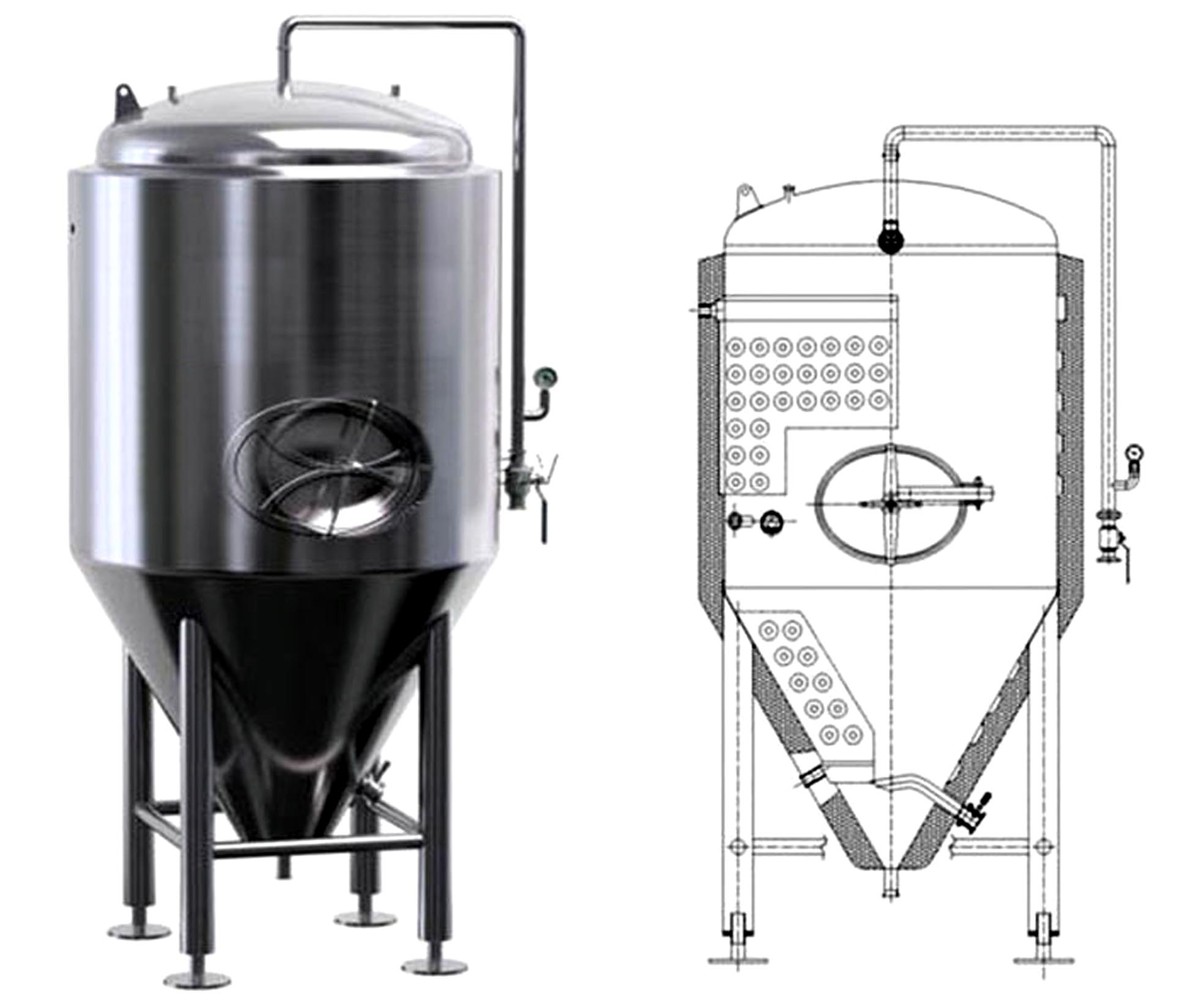 發(fā)酵罐(全封閉式冷熱缸)
